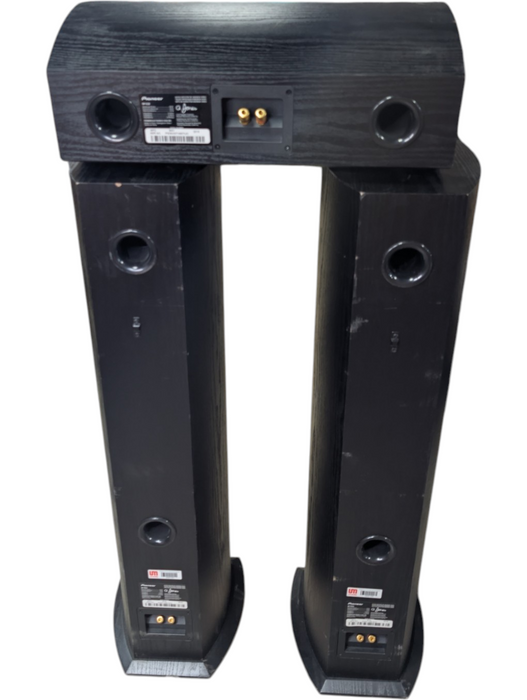 Pioneer Andrew Jones Surround Sound Speakers, SP-C22  Mid, SP-FS52 Left Right