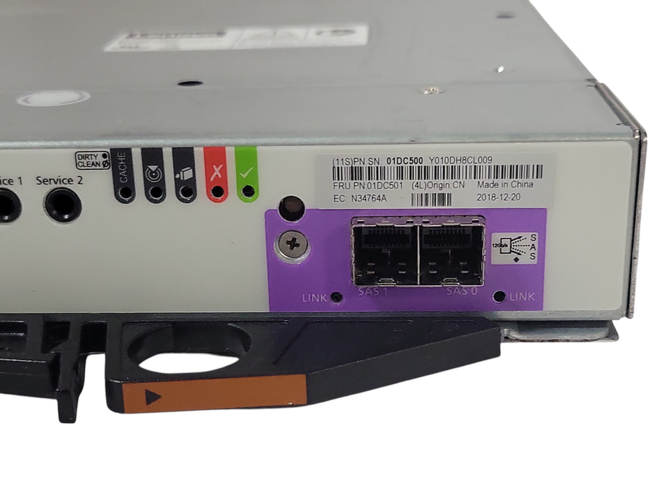 Lenovo IBM Ga3 GaEX3 Disk Controller Module 12Gb/s 2-Port SAS FRU 01DC501