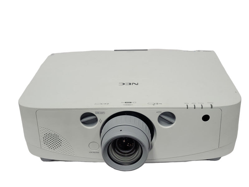 NEC NP-PA550W WXGA 3LCD Widescreen Projector 5500 Lumen 2183 Lamp Hours _