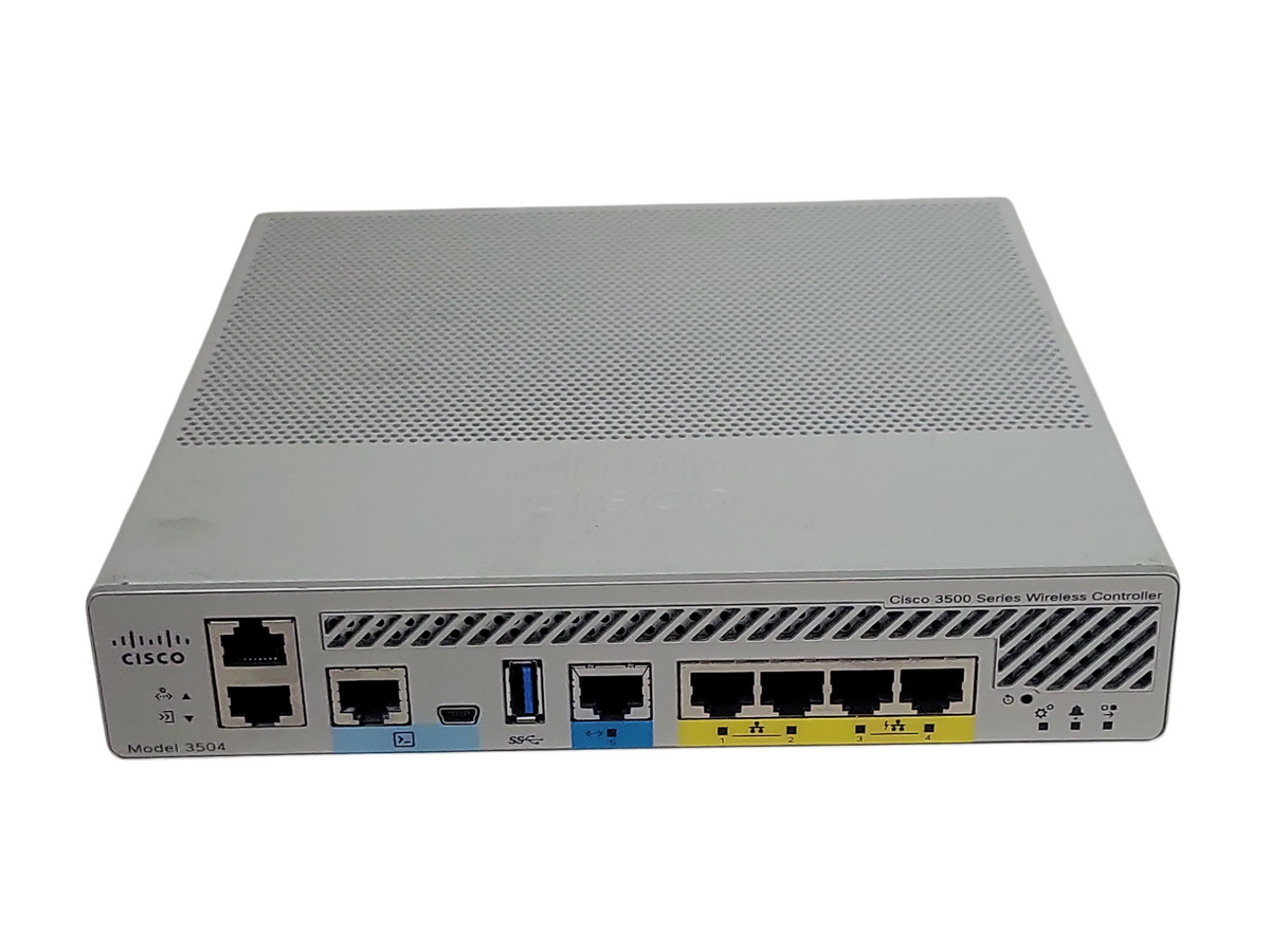 Cisco AIR-CT3504-K9 Wireless LAN Controller 3504, No AC adapter