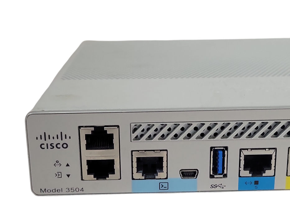 Cisco AIR-CT3504-K9 Wireless LAN Controller 3504, No AC adapter, READ