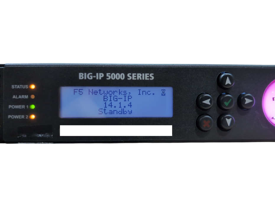 F5 Networks BIG-IP 5000 Series Application Delivery Controller, READ