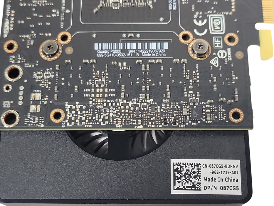 Nvidia Quadro P2000 5GB GDDR5 PCIe 4x Display Port Graphics Card