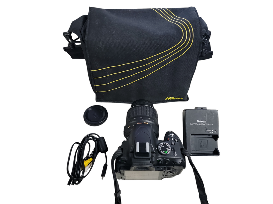 Nikon D5100 Digital Camera + DX VR Lens [+ Accesories]