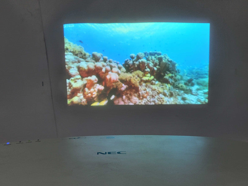 NEC NP-PA550W WXGA 3LCD Widescreen Projector 5500 Lumen 2183 Lamp Hours _