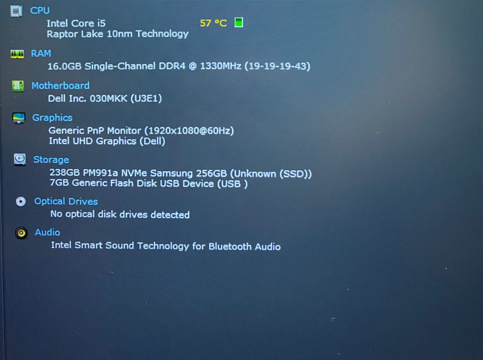 Dell Latitude 5440 Core i5-1345U 1.60GHz 16GB RAM 256GB SSD No Power Adapter