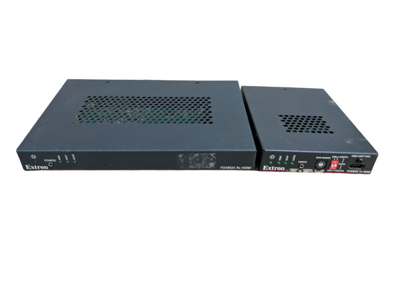 Extron Foxbox HDMI Tx/Rx Set Single Mode Fiber Extender Q