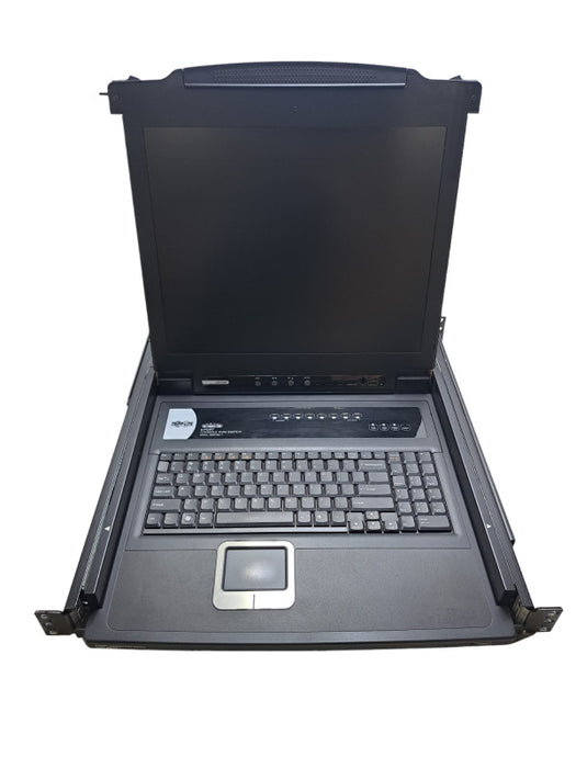 TRIPP LITE B020-008-17 8-Port 1U 17\\" Rack-Mount KVM *READ*