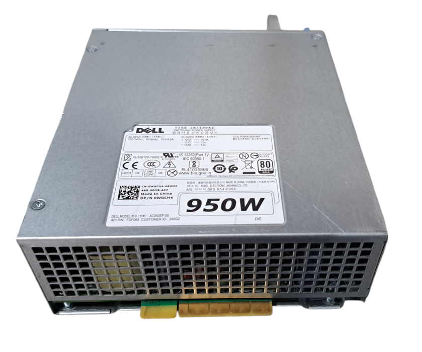 Dell 80+ Gold 950W Power Supply - AC950EF