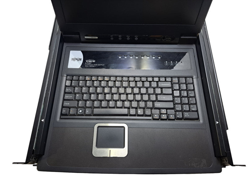 TRIPP LITE B020-008-17 8-Port 1U 17\\" Rack-Mount KVM *READ*