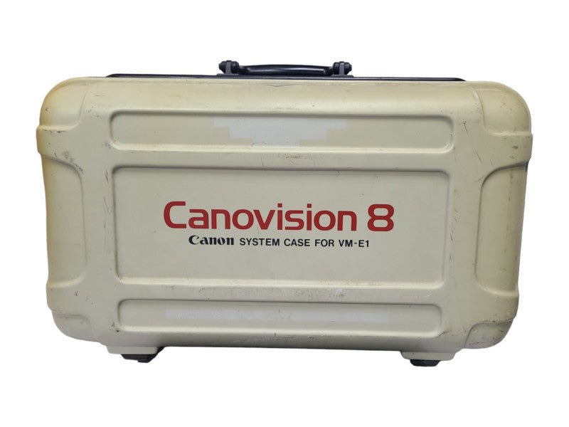 Canon Canovision 8 VM-E1A 8mm Camcorder With Accessories & Suit Case, READ
