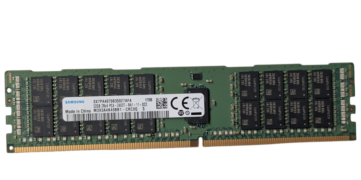 Samsung32GB2Rx4PC4-2400T-RA1-11-DC0×10 Samsung 32GB DDR4 Server RAM Memory 2Rx4 PC4-2400T-RA1-11-DC0