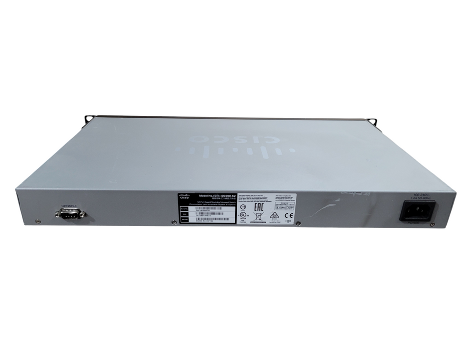 Cisco Small Business SG500-52 52-Port Gigabit Stackable Managed Switch