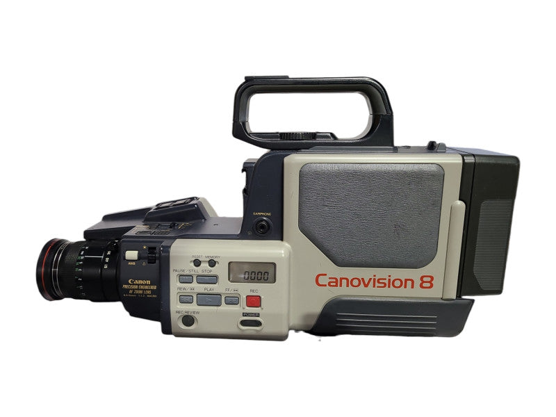 Canon Canovision 8 VM-E1A 8mm Camcorder With Accessories & Suit Case, READ