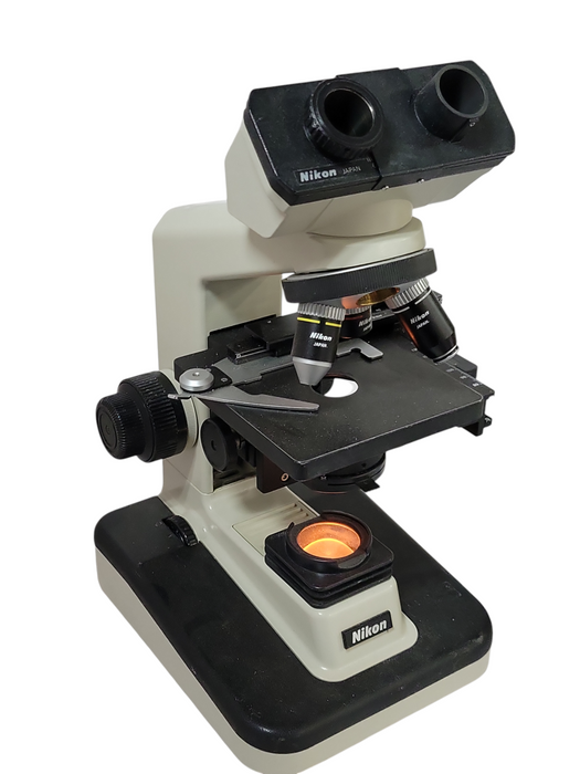 Nikon YS2-T Alphaphot Binocular Microscope, Powers on, READ