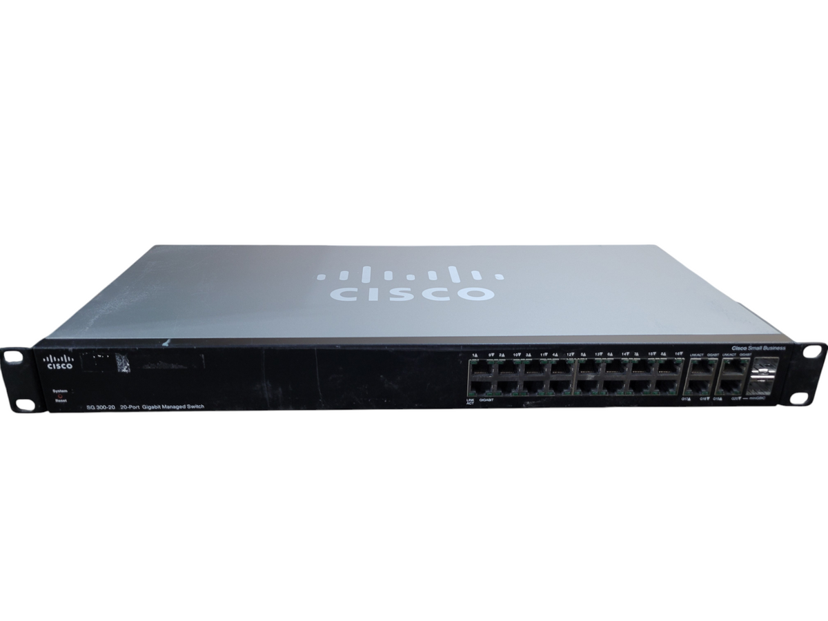 Cisco Small Business SG 300-20 20-Port Gigabit Managed Switch