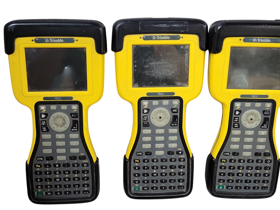 Lot of 4x Trimble TSC2 Data Collectors, READ