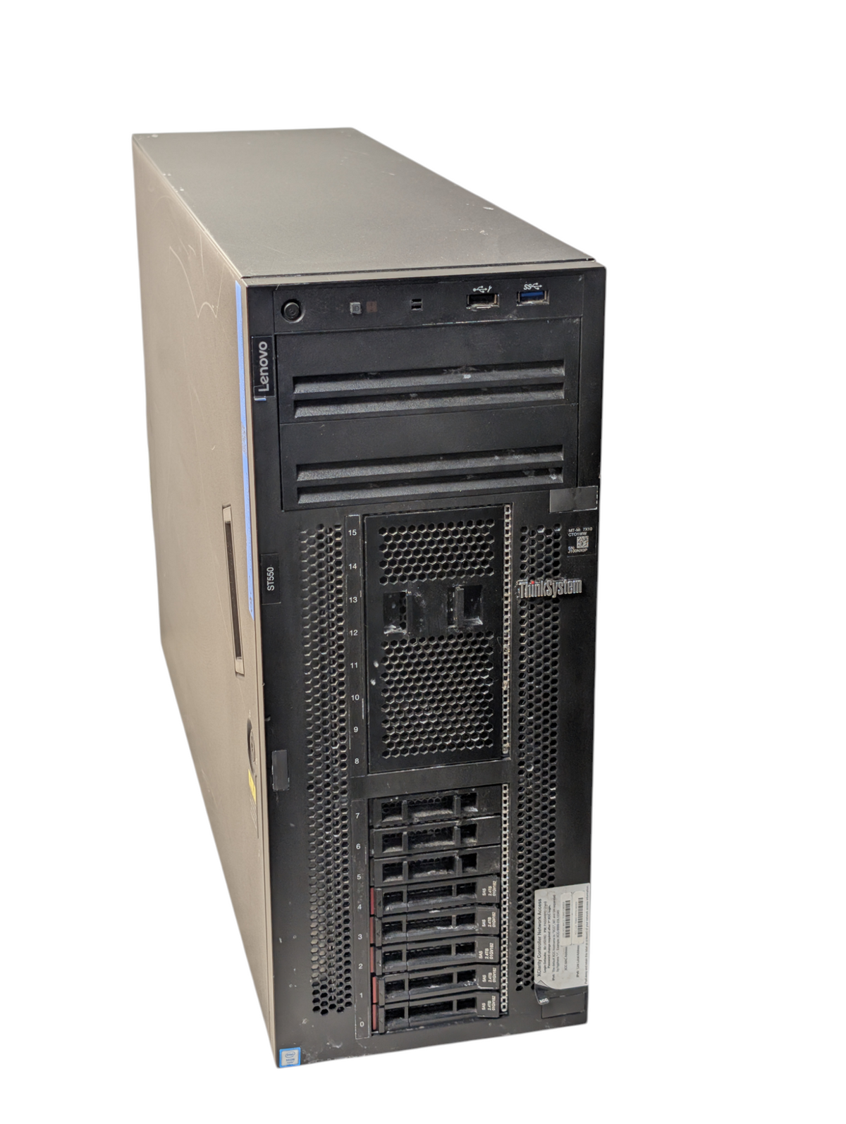 Lenovo ThinkSystem ST550 2x Intel Xeon SILVER 4208, 64GB RAM