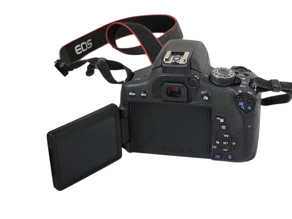 Canon EOS Rebel T6i DSLR Camera 24.2MP BODY ONLY, READ