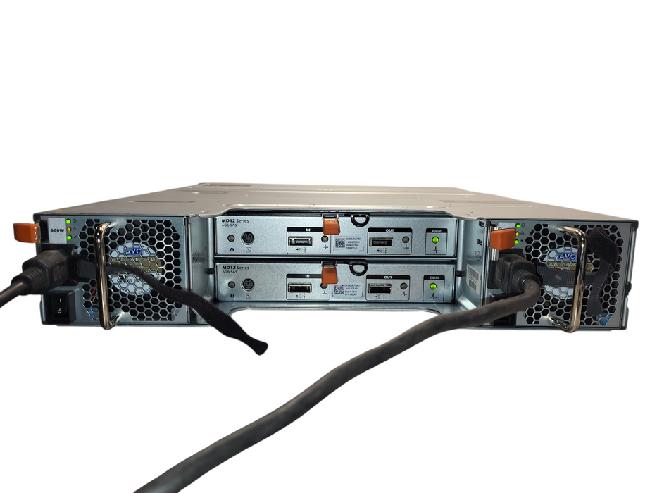 Dell EMC PowerVault MD1200 w/ 2x 03DJRJ 6GB SAS Module