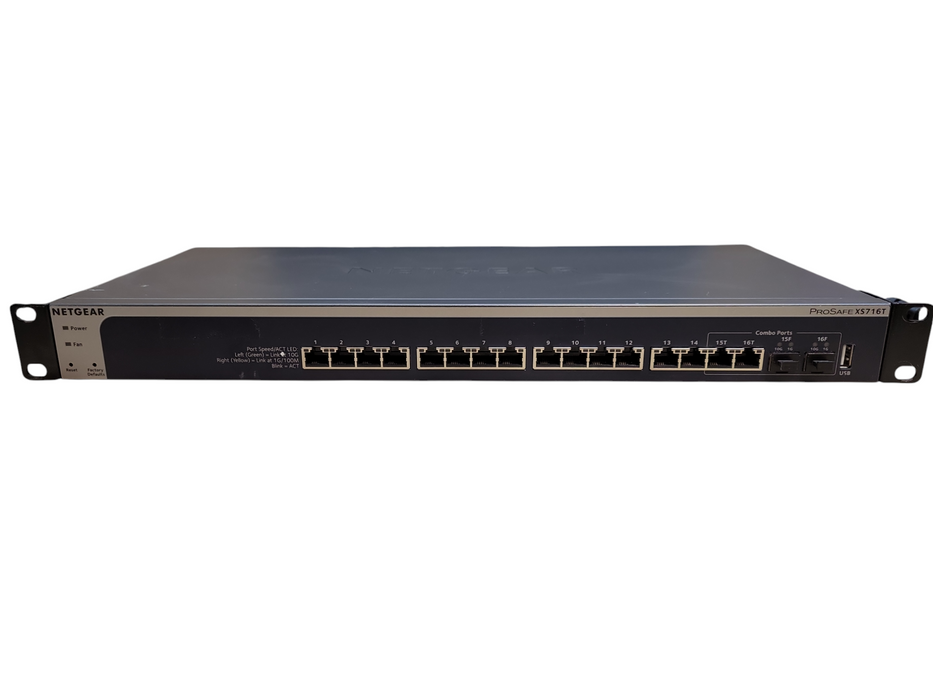 NETGEAR XS716T ProSAFE 16-Port 10-Gigabit Smart Managed Switch