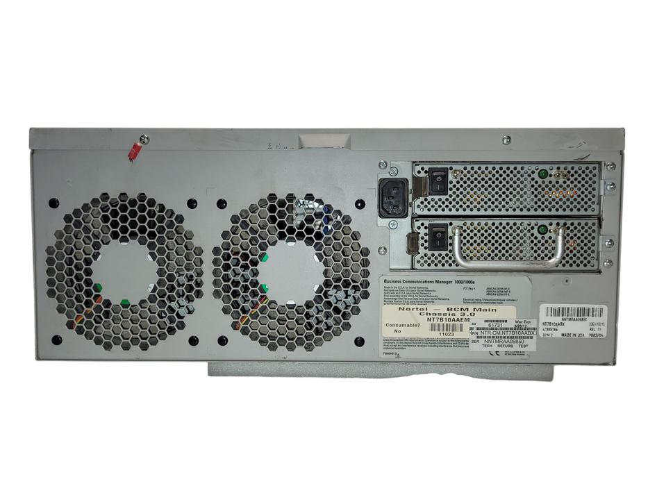 Nortel 1000E BUSINESS COMMUNICATIONS MANAGER No HDD