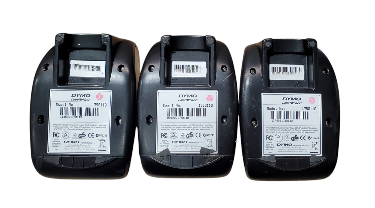 Lot 3x Dymo LabelWriter 450 Thermal Label Printer - No Spool Assembly *READ*