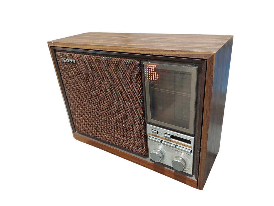 Sony Vintage Stereo AM/FM/TV-L,TV-H/WB 3Bands Model: ICF-9660W