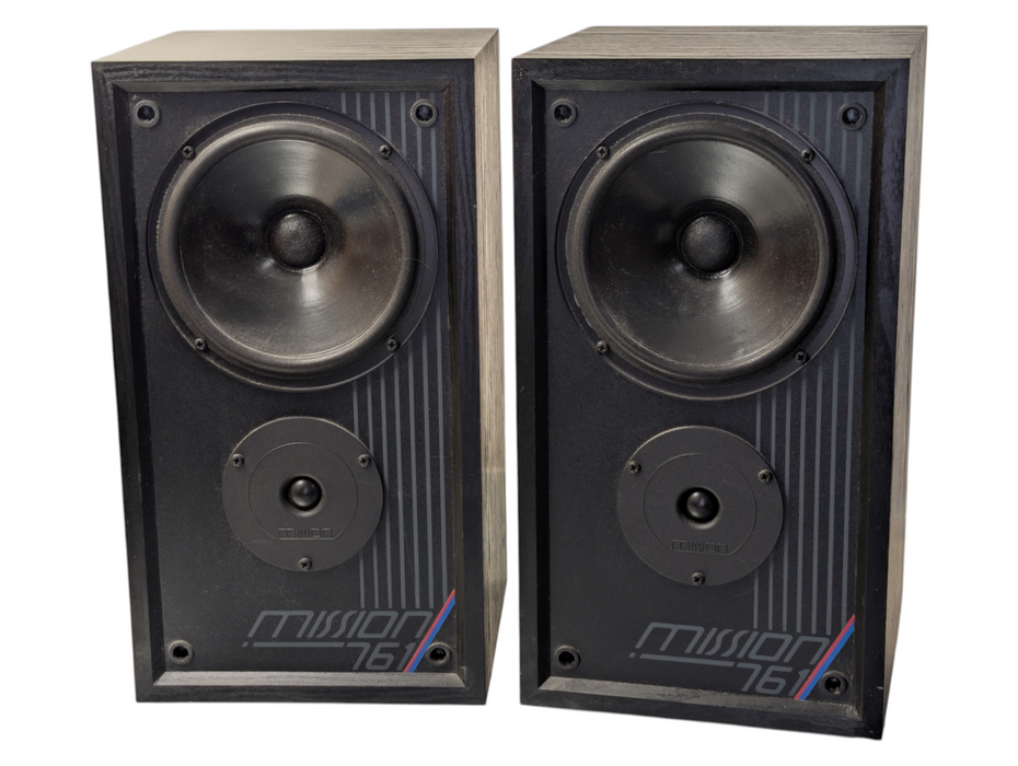 Pair of Mission 761 Speakers - Made In England Vintage