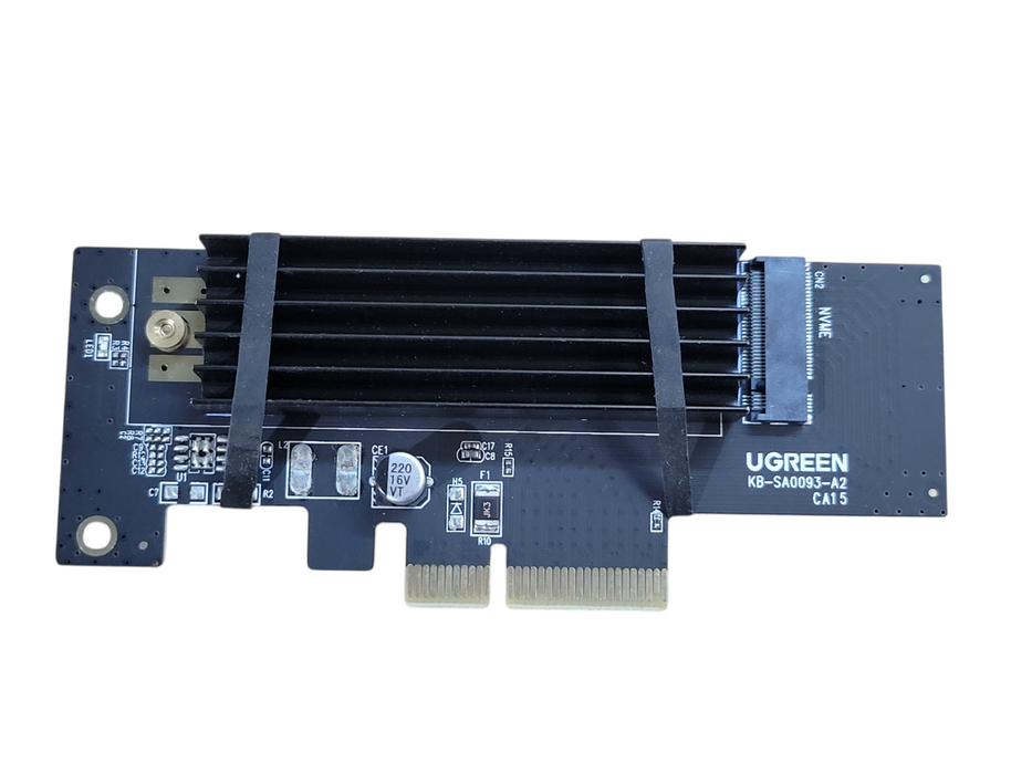 UGREEN KB-SA0093-A@ M.2 PCIE ADAPTER + HEATSINK