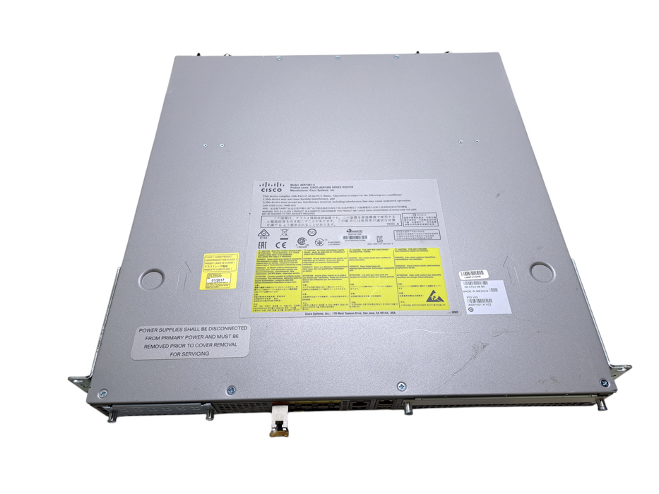 Cisco ASR1001-X V02 | Aggregated Services Router w/ 2x PSU