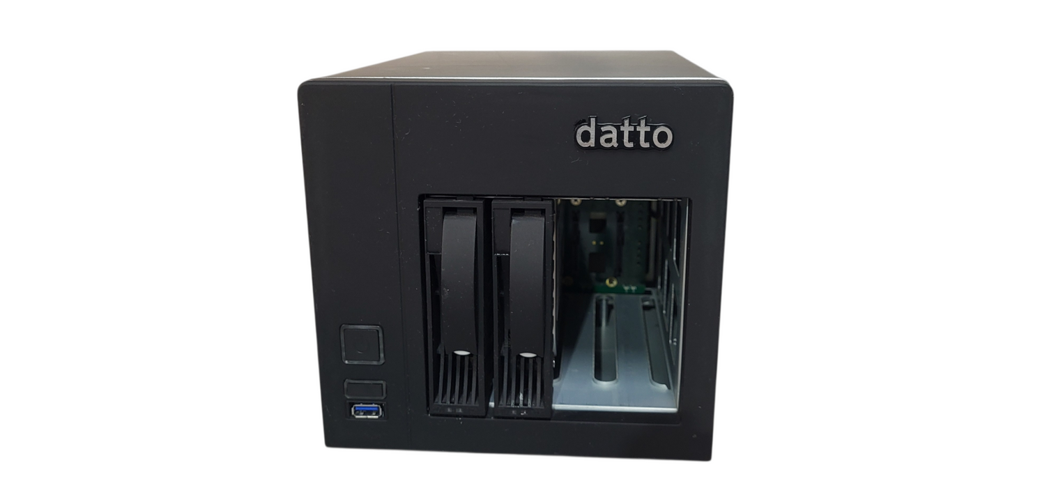 Datto S3B1000 Xeon D-1521 CPU | 32GB DDR4 | 4Bay 3.5” NAS Storage W/ 2x 4TB HDD