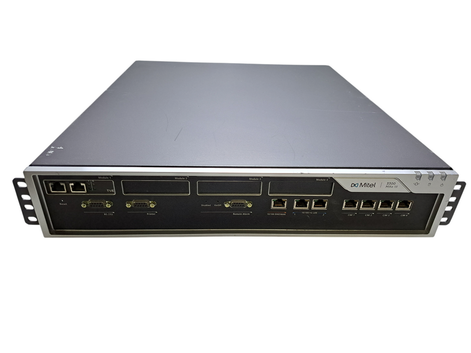 Mitel 3300 MXE III 50006731 Business Phone Controller Single PSU No HDD