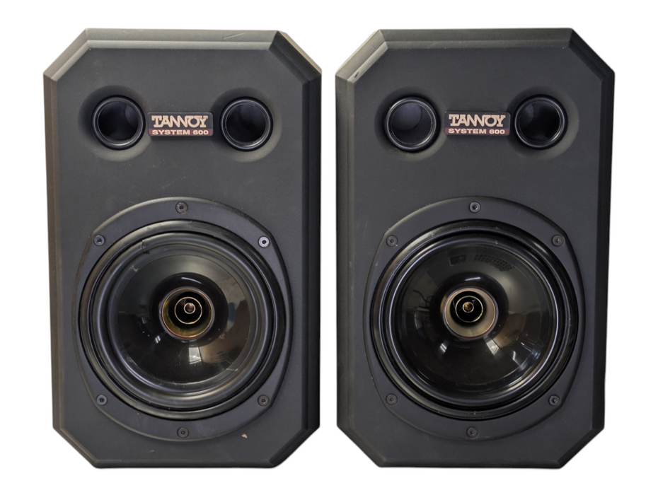Pair of TANNOY System 600 Nearfield Studio Monitors Made in UK PLEASE READ