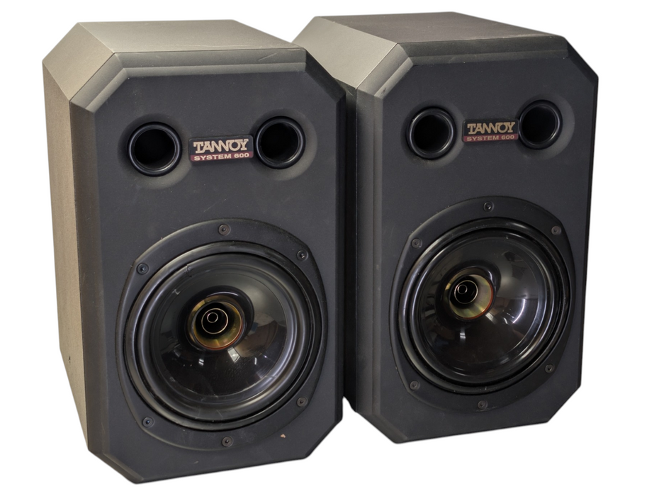 Pair of TANNOY System 600 Nearfield Studio Monitors Made in UK PLEASE READ