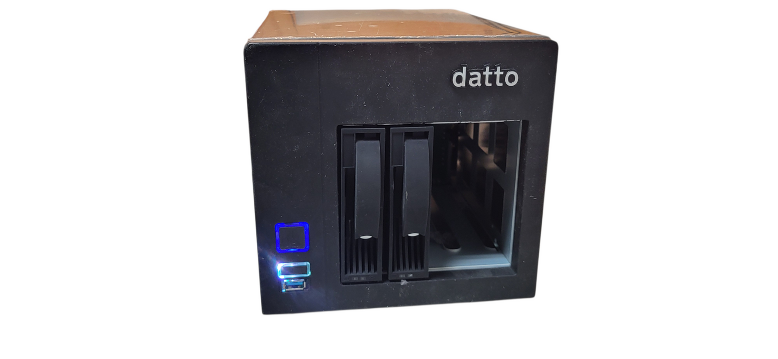 Datto S3B1000 Xeon D-1521 CPU|No RAM, No HDD|4Bay 3.5” NAS Storage |READ