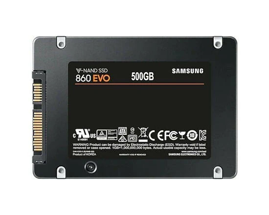 Samsung 860 EVO 500GB MZ-76E500 2.5" SATA SSD