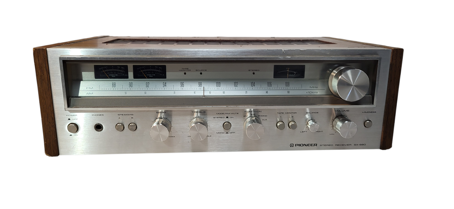 Pioneer SX-660 Vintage Stereo Receiver AM/FM |READ