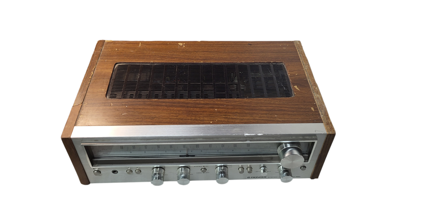 Pioneer SX-660 Vintage Stereo Receiver AM/FM |READ