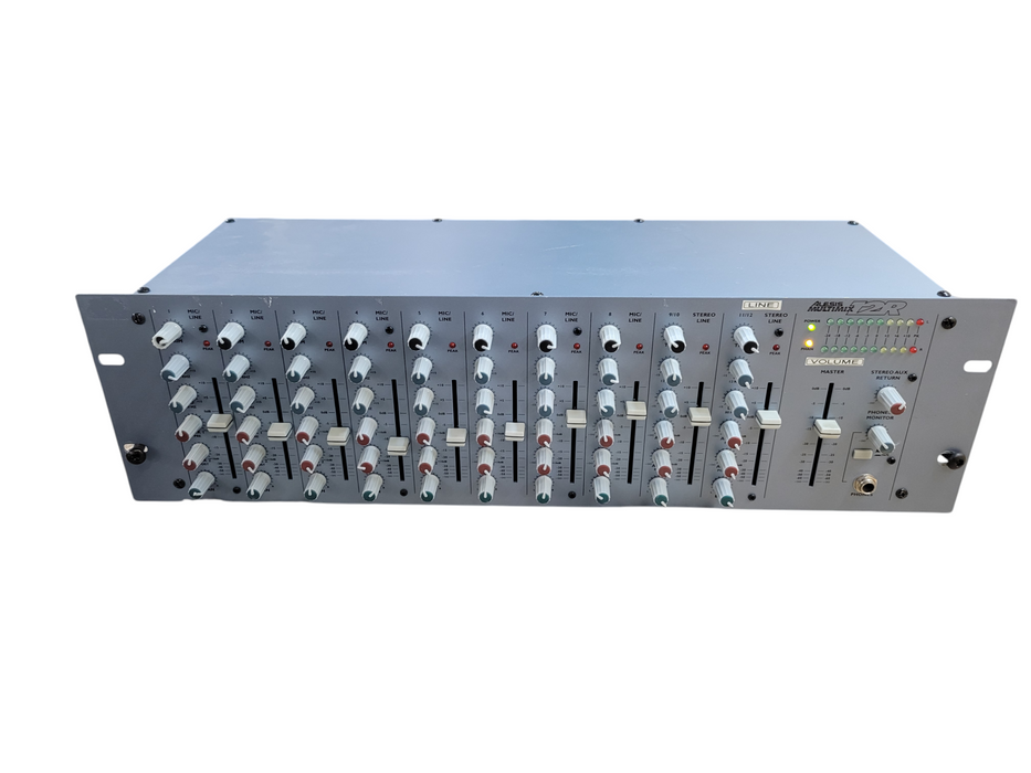 Alesis MultiMix 12R 12-Channel Rackmount Mixer for Studio Recording (READ)
