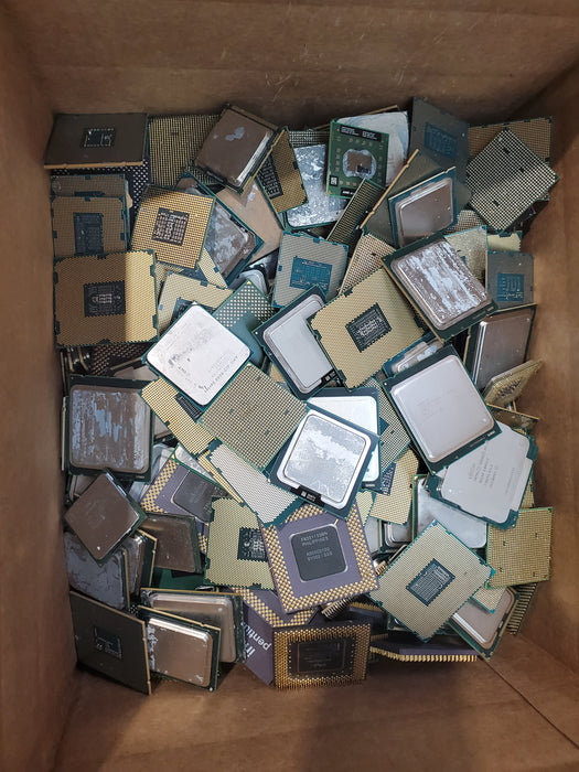 As-is Mixed Assorted CPUs 28.9 lbs ( 13.10 Kg )