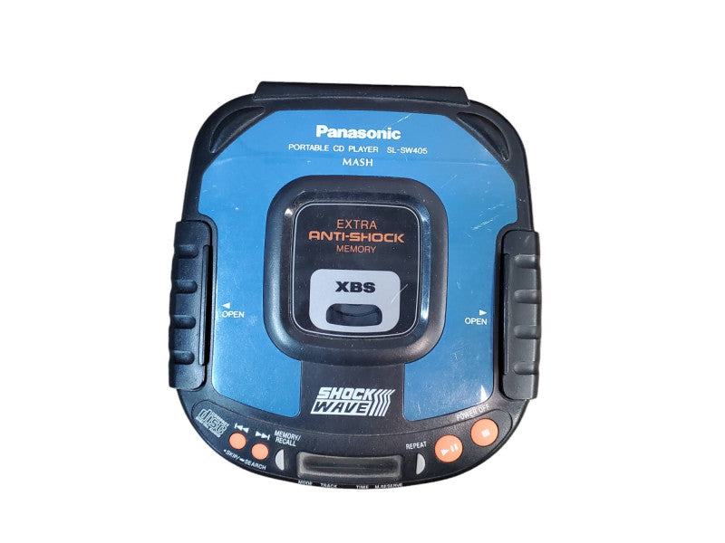 Panasonic Shock Wave Vintage Portable CD Player SL-SW405 @