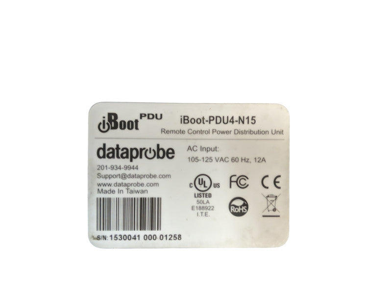 Dataprobe iBoot-PDU4-N15 Remote Control Power Distribution Unit