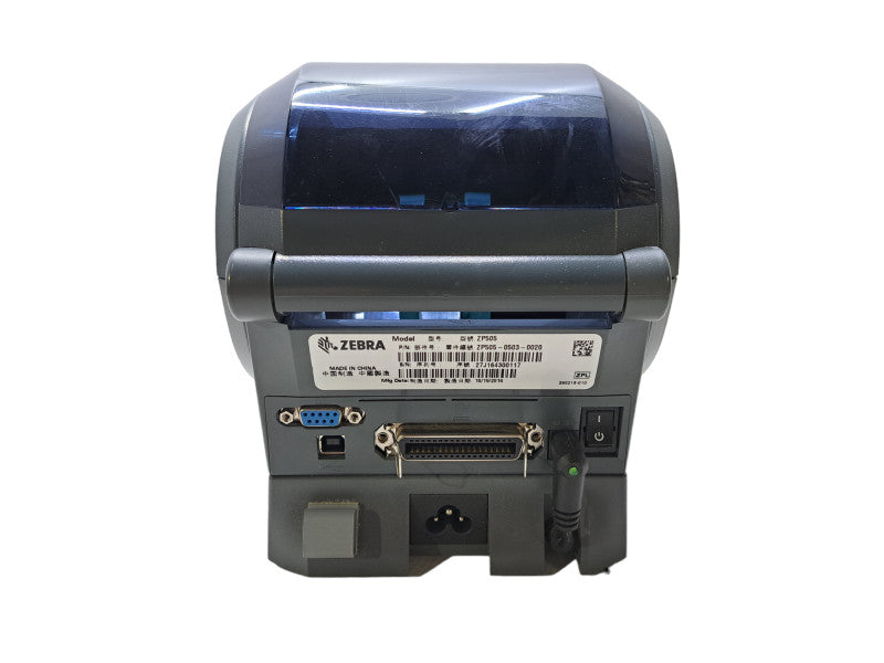 Zebra ZP 505 Thermal Label Printer | Tested + PWR Adapter & Cable