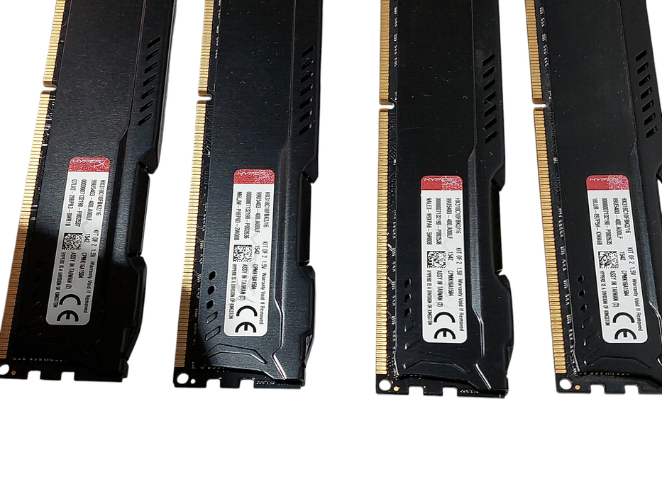 2-Kingston Ram DDR3 16GB Hyper X Fury HX318C10FBK2/16 Kit of 2 99U5403-400.A00LF