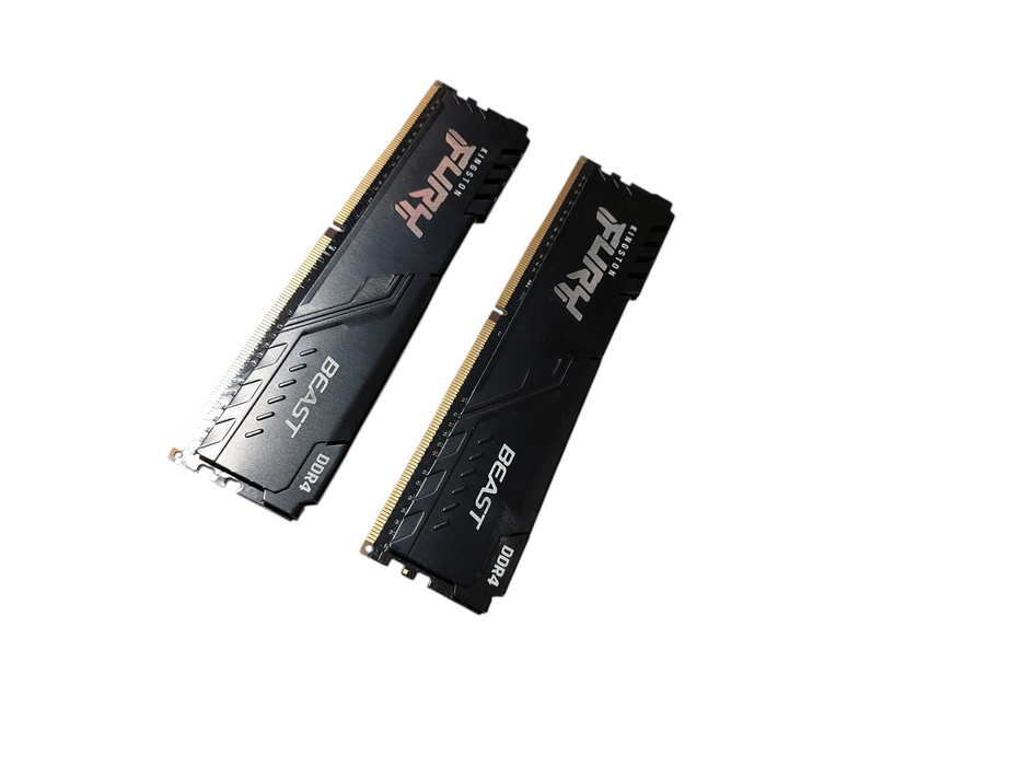 2- Kingston Fury Beast DDR4 16 GB Ram KF426C16BB/16