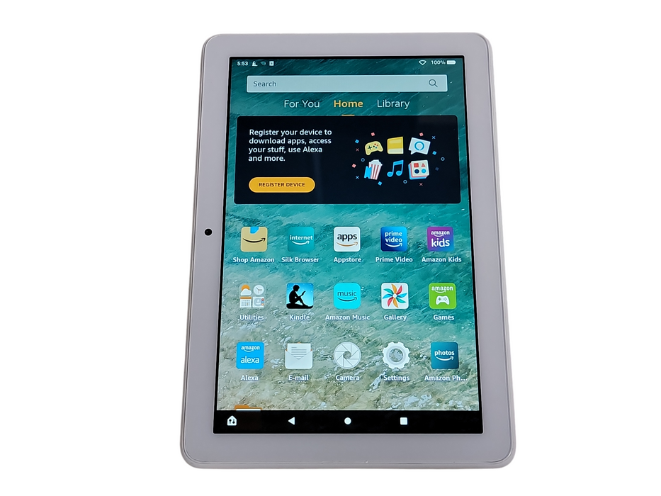 Amazon Kindle Fire HD 8 10th Gen - 32GB - White [K72LL4]