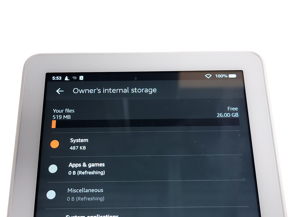 Amazon Kindle Fire HD 8 10th Gen - 32GB - White [K72LL4]