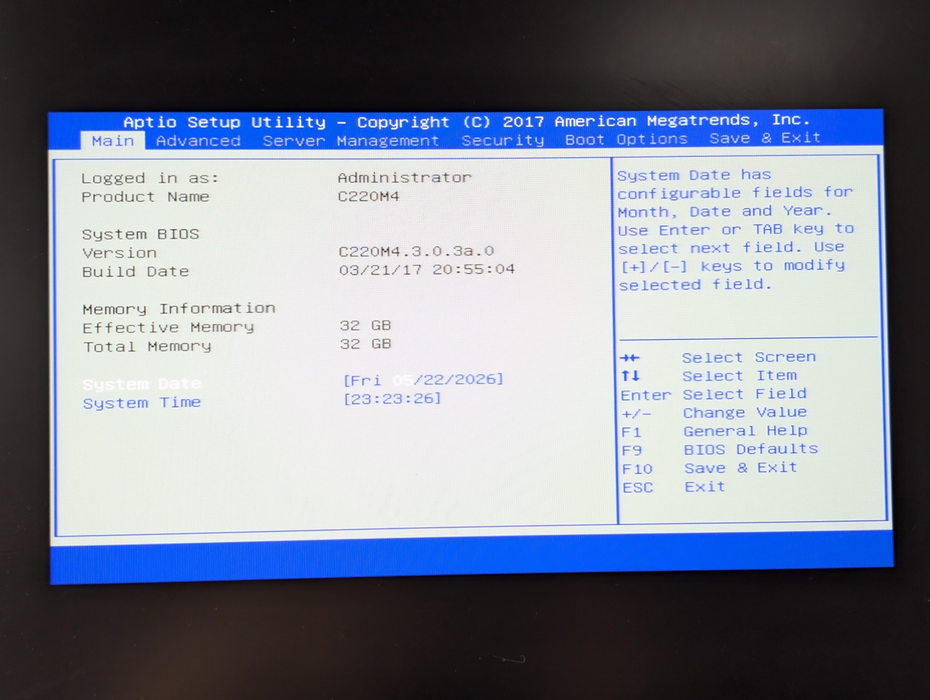 Cisco C220 M4 1U Server 2x Intel Xeon E5-2620 v3 32GB RAM