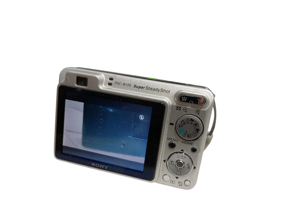 Sony DSC-W120 Super SteadShot CyberShot 7.2 MegaPixels Digital Still Camera
